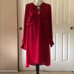 Red dress